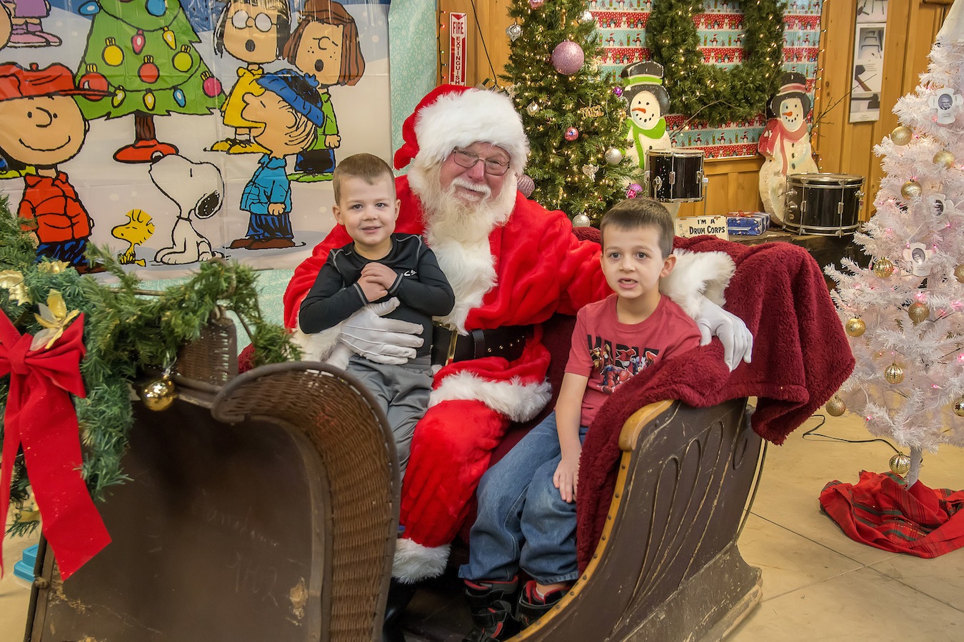 Pictured are scenes from this past weekend's Christmas at the Farm event. (Photos by Wayne Peters) 